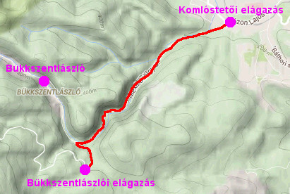 Komlóstető-Bükkszentlászló - Poo