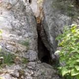 Repedés a Szeleta-barlang felett. (PB)