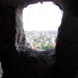 Barlanglakás a Pincefalu legfelső szintjén. (JN)